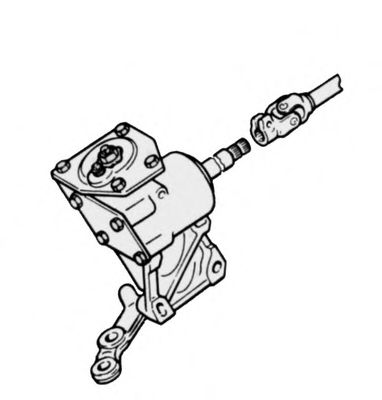 SAMI 54LD1 Рулевой механизм 