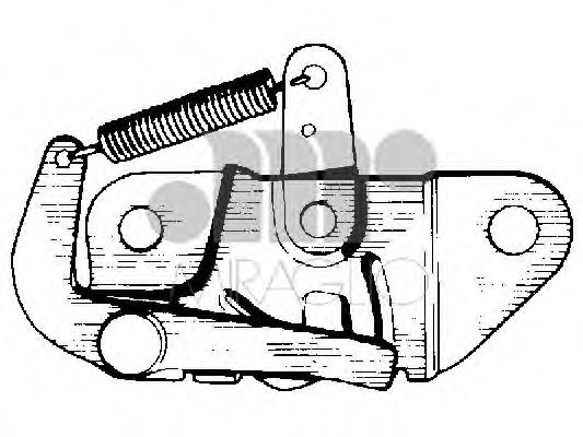 MIRAGLIO 37/118 Замок капота для FIAT PANDA (Фиат Панда) MIRAGLIO 37/118 Замок капота для FIAT PANDA (Фиат Панда)