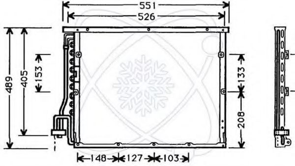 ELECTRO AUTO 30E0011 Конденсатор, кондиционер для BMW 3 (Бмв 3) ELECTRO AUTO 30E0011 Конденсатор, кондиционер для BMW 3 (Бмв 3)