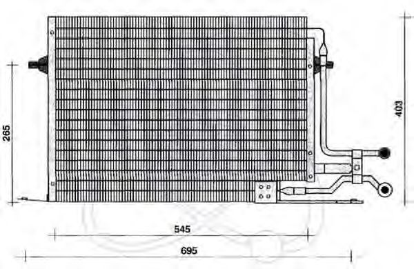 ELECTRO AUTO 30G0006 Конденсатор, кондиционер для FORD MONDEO (Форд Мондэо) ELECTRO AUTO 30G0006 Конденсатор, кондиционер для FORD MONDEO (Форд Мондэо)