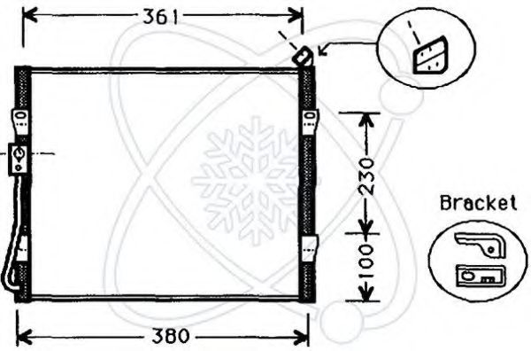 ELECTRO AUTO 30N0001 Конденсатор, кондиционер для ROVER 400 (Ровер 400) ELECTRO AUTO 30N0001 Конденсатор, кондиционер для ROVER 400 (Ровер 400)