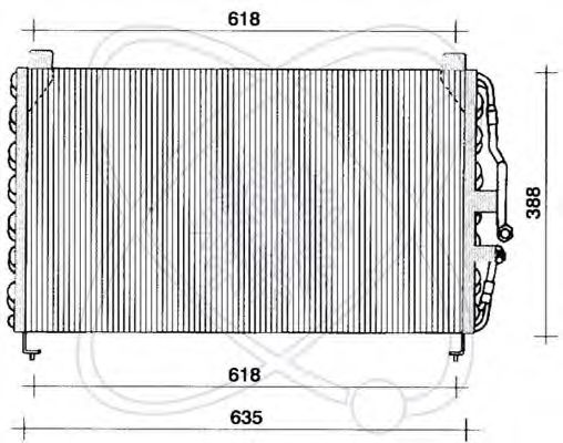 ELECTRO AUTO 30O0025 Конденсатор, кондиционер для OPEL OMEGA A (Опель Омэга а) ELECTRO AUTO 30O0025 Конденсатор, кондиционер для OPEL OMEGA A (Опель Омэга а)