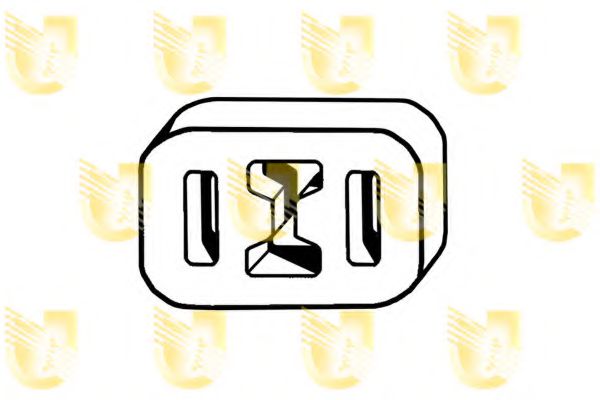 UNIGOM 165071 Резиновые полоски, система выпуска 