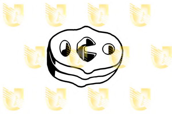 UNIGOM 165085 Резиновые полоски, система выпуска 