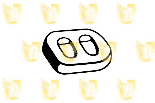 UNIGOM 165090 Резиновые полоски, система выпуска 