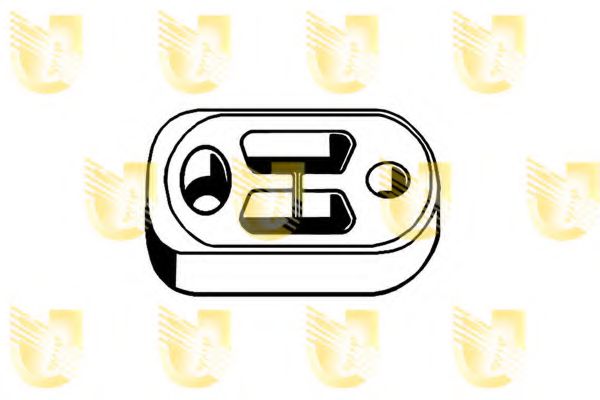 UNIGOM 165095 Резиновые полоски, система выпуска 