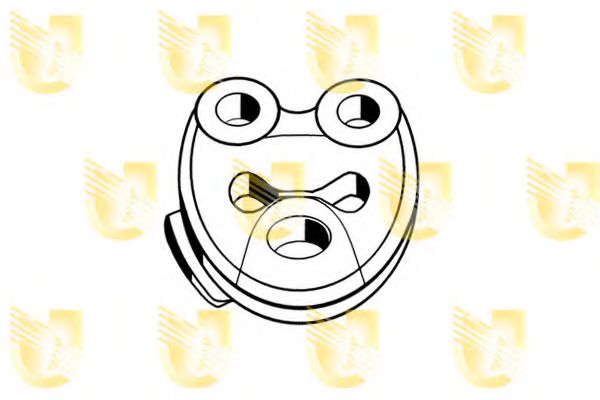 UNIGOM 165096 Резиновые полоски, система выпуска 