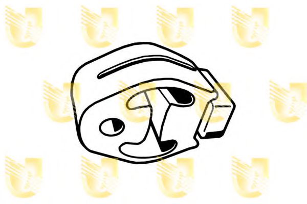 UNIGOM 165169 Резиновые полоски, система выпуска 