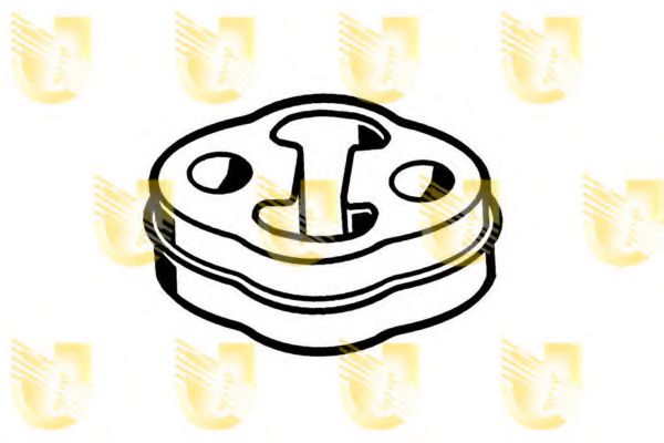 UNIGOM 165177 Резиновые полоски, система выпуска 