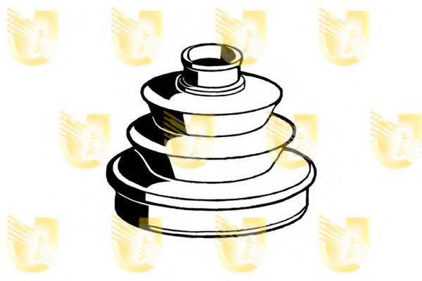 UNIGOM 300012 Пыльник, приводной вал 