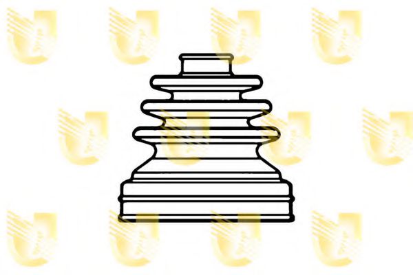 UNIGOM 300091 Пыльник, приводной вал 