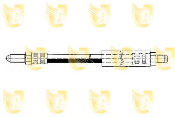 UNIGOM 378830 Тормозной шланг для FORD FIESTA (Форд Фиэста) UNIGOM 378830 Тормозной шланг для FORD FIESTA (Форд Фиэста)
