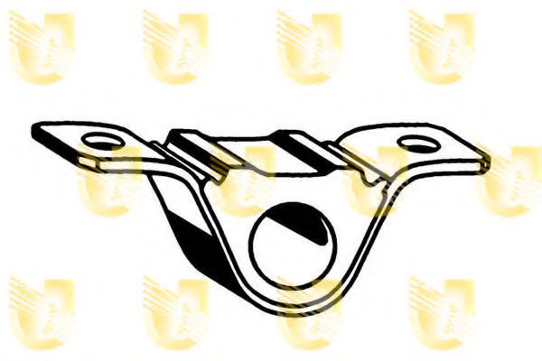 UNIGOM 390167 Опора, стабилизатор 