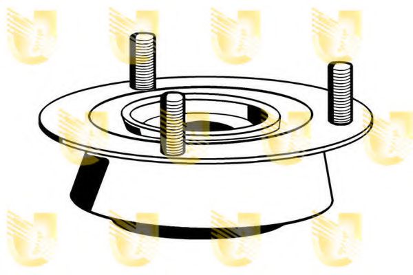 UNIGOM 391340 Опора стойки амортизатора 