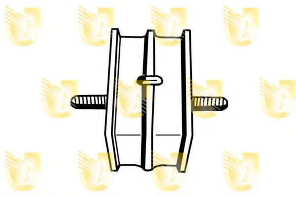 UNIGOM 396791 Подвеска, двигатель 