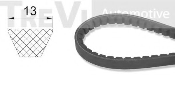 TREVI AUTOMOTIVE AVX13X750 Клиновой ремень для LANCIA KAPPA (Лансиа/лянча Каппа) TREVI AUTOMOTIVE AVX13X750 Клиновой ремень для LANCIA KAPPA (Лансиа/лянча Каппа)