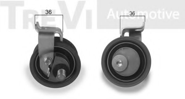TREVI AUTOMOTIVE TD1016 Натяжной ролик, ремень ГРМ для SEAT LEON (Сеат Леон) TREVI AUTOMOTIVE TD1016 Натяжной ролик, ремень ГРМ для SEAT LEON (Сеат Леон)