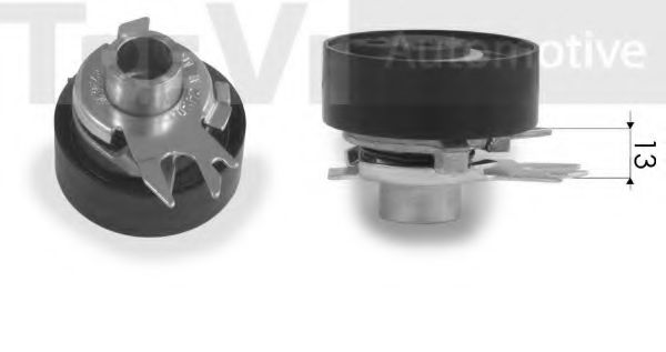 TREVI AUTOMOTIVE TD1585 Натяжной ролик, ремень ГРМ для VOLKSWAGEN (Фольксваген) TREVI AUTOMOTIVE TD1585 Натяжной ролик, ремень ГРМ для VOLKSWAGEN (Фольксваген)