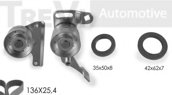 TREVI AUTOMOTIVE KD1003S Комплект ремня ГРМ для PEUGEOT 309 II (Пежо 309 2) TREVI AUTOMOTIVE KD1003S Комплект ремня ГРМ для PEUGEOT 309 II (Пежо 309 2)