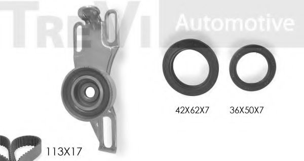 TREVI AUTOMOTIVE KD1005S Комплект ремня ГРМ для CITROëN (Cитроëн) TREVI AUTOMOTIVE KD1005S Комплект ремня ГРМ для CITROëN (Cитроëн)