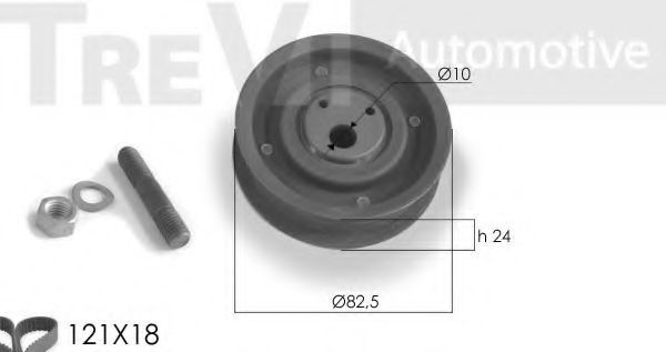 TREVI AUTOMOTIVE KD1112 Комплект ремня ГРМ для AUDI COUPE (Ауди Cоупэ) TREVI AUTOMOTIVE KD1112 Комплект ремня ГРМ для AUDI COUPE (Ауди Cоупэ)