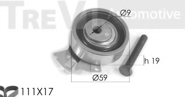 TREVI AUTOMOTIVE KD1130 Комплект ремня ГРМ для OPEL CORSA A (Опель Cорса а) TREVI AUTOMOTIVE KD1130 Комплект ремня ГРМ для OPEL CORSA A (Опель Cорса а)