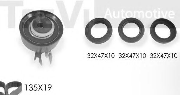TREVI AUTOMOTIVE KD1160S2 Комплект ремня ГРМ для SEAT INCA (Сеат Инcа) TREVI AUTOMOTIVE KD1160S2 Комплект ремня ГРМ для SEAT INCA (Сеат Инcа)