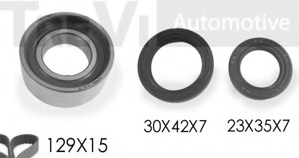 TREVI AUTOMOTIVE KD1209S Комплект ремня ГРМ для FIAT PALIO (Фиат Палио) TREVI AUTOMOTIVE KD1209S Комплект ремня ГРМ для FIAT PALIO (Фиат Палио)