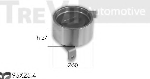TREVI AUTOMOTIVE KD1359 Комплект ремня ГРМ для DAIHATSU FEROZA HARD TOP (Дайхатсу Фэроза хард топ) TREVI AUTOMOTIVE KD1359 Комплект ремня ГРМ для DAIHATSU FEROZA HARD TOP (Дайхатсу Фэроза хард топ)