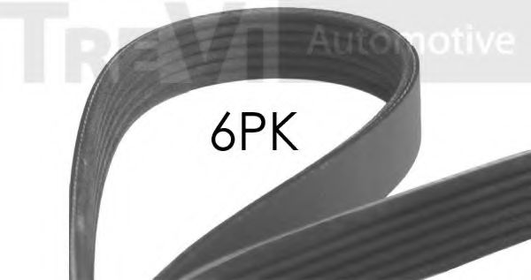 TREVI AUTOMOTIVE 6PK2055 Поликлиновой ремень для HYUNDAI GRANDEUR (Хендай Грандэур) TREVI AUTOMOTIVE 6PK2055 Поликлиновой ремень для HYUNDAI GRANDEUR (Хендай Грандэур)