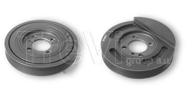 TREVI AUTOMOTIVE PC1221 Ременный шкив, коленчатый вал для HYUNDAI LAVITA (Хендай Лаvита) TREVI AUTOMOTIVE PC1221 Ременный шкив, коленчатый вал для HYUNDAI LAVITA (Хендай Лаvита)