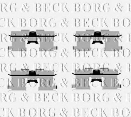 BORG & BECK BBK1314 Комплектующие, колодки дискового тормоза для DAEWOO LACETTI (Дэу Лачетти) BORG & BECK BBK1314 Комплектующие, колодки дискового тормоза для DAEWOO LACETTI (Дэу Лачетти)