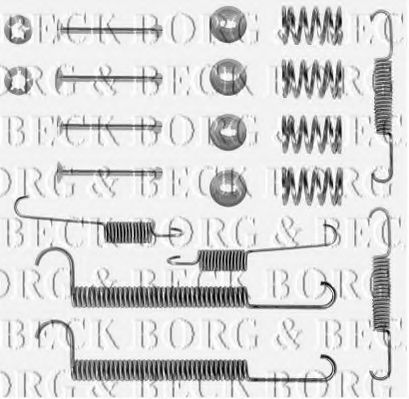 BORG & BECK BBK6113 Комплектующие, колодки дискового тормоза для OPEL (Опель) BORG & BECK BBK6113 Комплектующие, колодки дискового тормоза для OPEL (Опель)