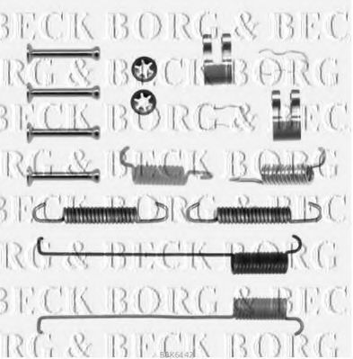 BORG & BECK BBK6142 Комплектующие, колодки дискового тормоза для FIAT BRAVA (Фиат Брава) BORG & BECK BBK6142 Комплектующие, колодки дискового тормоза для FIAT BRAVA (Фиат Брава)