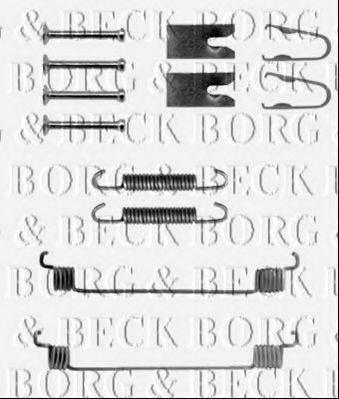 BORG & BECK BBK6147 Комплектующие, колодки дискового тормоза для FORD COURIER (Форд Cоуриэр) BORG & BECK BBK6147 Комплектующие, колодки дискового тормоза для FORD COURIER (Форд Cоуриэр)