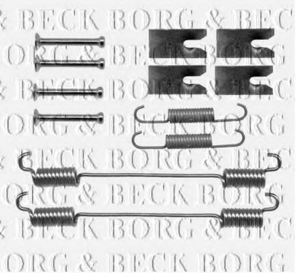 BORG & BECK BBK6165 Комплектующие, колодки дискового тормоза для FIAT PRATICO (Фиат Пратиcо) BORG & BECK BBK6165 Комплектующие, колодки дискового тормоза для FIAT PRATICO (Фиат Пратиcо)