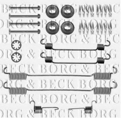 BORG & BECK BBK6172 Комплектующие, колодки дискового тормоза для CITROËN SYNERGIE (CитроËн Сънэргиэ) BORG & BECK BBK6172 Комплектующие, колодки дискового тормоза для CITROËN SYNERGIE (CитроËн Сънэргиэ)