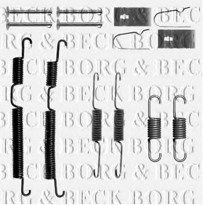 BORG & BECK BBK6192 Комплектующие, колодки дискового тормоза для HYUNDAI TB (Хендай Тб) BORG & BECK BBK6192 Комплектующие, колодки дискового тормоза для HYUNDAI TB (Хендай Тб)