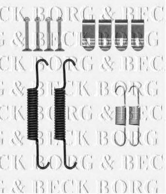 BORG & BECK BBK6211 Комплектующие, колодки дискового тормоза для CHEVROLET CAPTIVA (Шевроле Каптива) BORG & BECK BBK6211 Комплектующие, колодки дискового тормоза для CHEVROLET CAPTIVA (Шевроле Каптива)