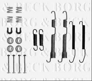 BORG & BECK BBK6246 Комплектующие, колодки дискового тормоза для MITSUBISHI LANCER IV (Митсубиши/митсубиси Ланcэр иv) BORG & BECK BBK6246 Комплектующие, колодки дискового тормоза для MITSUBISHI LANCER IV (Митсубиши/митсубиси Ланcэр иv)