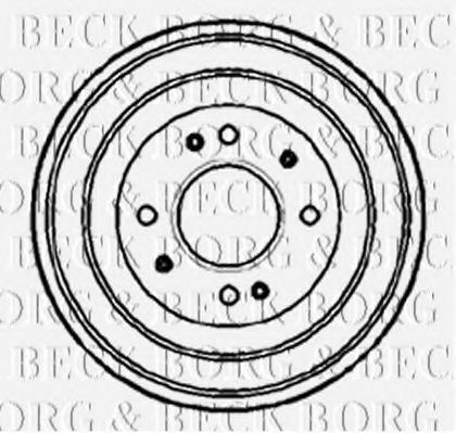 BORG & BECK BBR7078 Тормозной барабан для ROVER 400 (Ровер 400) BORG & BECK BBR7078 Тормозной барабан для ROVER 400 (Ровер 400)