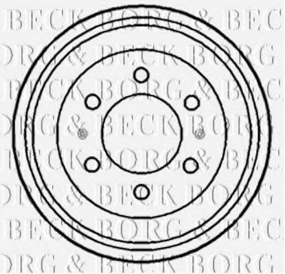 BORG & BECK BBR7102 Тормозной барабан для MITSUBISHI PAJERO/SHOGUN (Митсубиши/митсубиси Пажэро/шогун) BORG & BECK BBR7102 Тормозной барабан для MITSUBISHI PAJERO/SHOGUN (Митсубиши/митсубиси Пажэро/шогун)