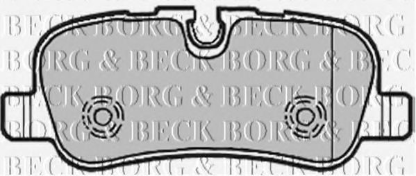 BORG & BECK BBP1941 Тормозные колодки для LAND ROVER DISCOVERY IV (Ленд ровер/лэнд ровер Дискавери 4) BORG & BECK BBP1941 Тормозные колодки для LAND ROVER DISCOVERY IV (Ленд ровер/лэнд ровер Дискавери 4)