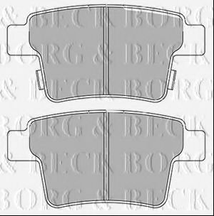 BORG & BECK BBP2431 Тормозные колодки для PROTON SATRIA NEO (Протон Сатриа нэо) BORG & BECK BBP2431 Тормозные колодки для PROTON SATRIA NEO (Протон Сатриа нэо)