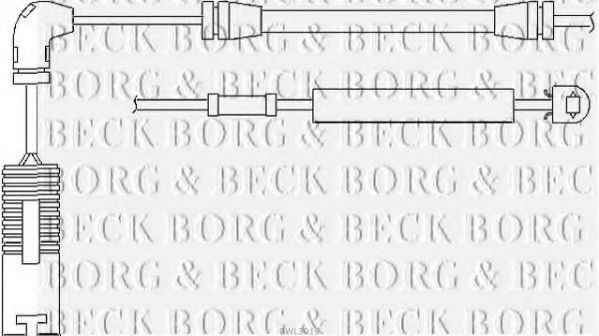BORG & BECK BWL3019 Сигнализатор, износ тормозных колодок для BMW (Бмв) BORG & BECK BWL3019 Сигнализатор, износ тормозных колодок для BMW (Бмв)