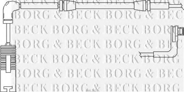 BORG & BECK BWL3025 Сигнализатор, износ тормозных колодок для BMW (Бмв) BORG & BECK BWL3025 Сигнализатор, износ тормозных колодок для BMW (Бмв)
