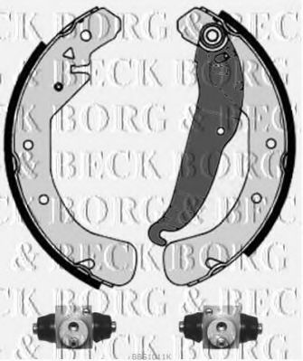 BORG & BECK BBS1011K Тормозные колодоки для OPEL ASTRA A (Опель Астра а) BORG & BECK BBS1011K Тормозные колодоки для OPEL ASTRA A (Опель Астра а)