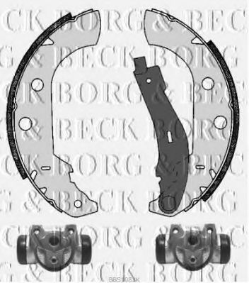 BORG & BECK BBS1082K Тормозные колодоки для PEUGEOT (Пежо) BORG & BECK BBS1082K Тормозные колодоки для PEUGEOT (Пежо)