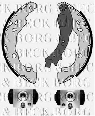 BORG & BECK BBS1113K Тормозные колодоки для CITROëN (Cитроëн) BORG & BECK BBS1113K Тормозные колодоки для CITROëN (Cитроëн)