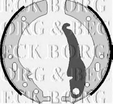 BORG & BECK BBS6056 Тормозные колодоки для BMW (Бмв) BORG & BECK BBS6056 Тормозные колодоки для BMW (Бмв)